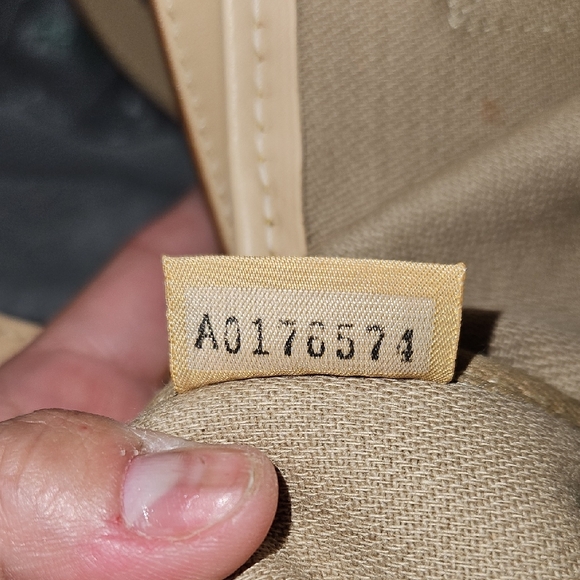 Dooney & Bourke Purple and Tan Elegant Tote - Picture 9 of 9